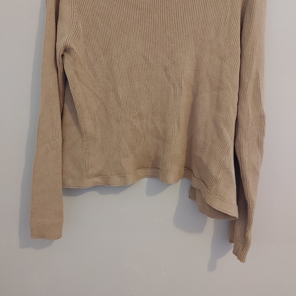 Outlander Cream/Tan Cotton Cardigan - Size M - Picture 5 of 12